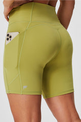 oasis pureluxe high-waisted 6'' short