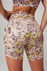 oasis pureluxe high-waisted 6" short