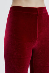high waisted velour short 9