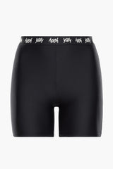 major label high waist logo short