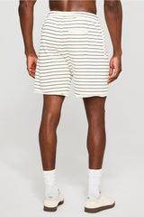 the year round terry raw edge short