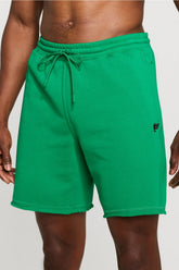 the year round terry raw edge short