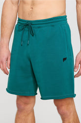 the year round terry raw edge short