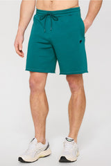the year round terry raw edge short