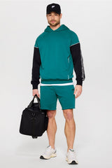 the year round terry raw edge short