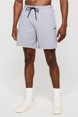 the year round terry raw edge short