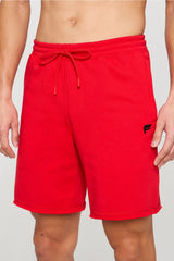 the year round terry raw edge short