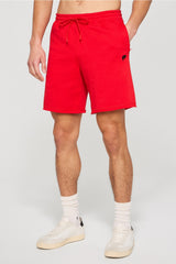 the year round terry raw edge short