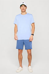 the year round terry raw edge short
