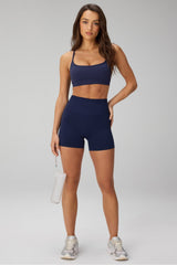 seamless scrunch short 4"