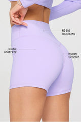 pureluxe high-waisted tlc short 4"
