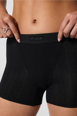 luxe360 rib shorts 4"