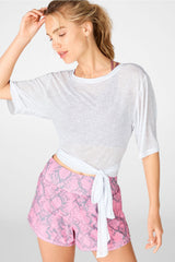 ryan short-sleeve tie up tee