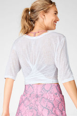 ryan short-sleeve tie up tee