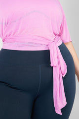 ryan short-sleeve tie up tee