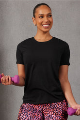 feather tech short-sleeve top