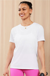 feather tech short-sleeve top