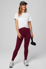 100% cotton front-twist tee