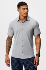 the dash short sleeve button up