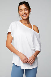 100% cotton oversized tee