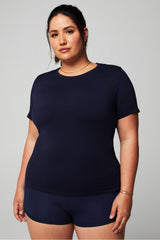 feather tech+ short-sleeve top