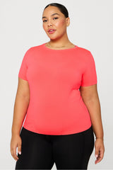 feather tech+ short-sleeve top