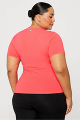 feather tech+ short-sleeve top