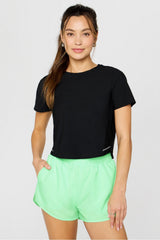 essential air short sleeve top