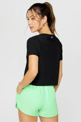 essential air short sleeve top