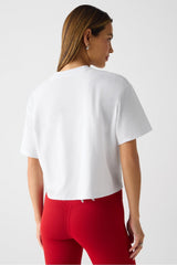 100% cotton boxy tee