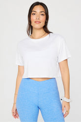 whisper boxy tee