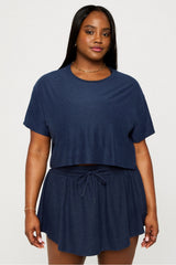 whisper boxy tee