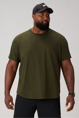 the 24-7 tee curved hem