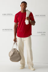 the 24-7 tee curved hem