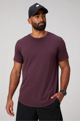 the 24-7 tee curved hem