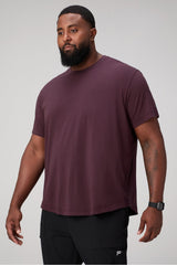 the 24-7 tee curved hem