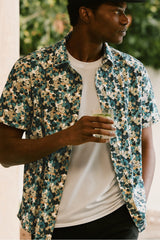 the don short sleeve button up
