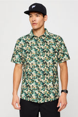 the don short sleeve button up