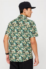 the don short sleeve button up