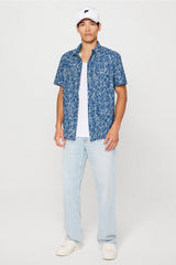 the don short sleeve button up