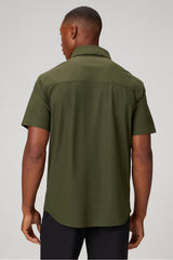 the don short sleeve button up