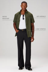 the don short sleeve button up