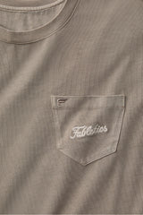 heavy cotton pocket tee