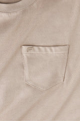 heavy cotton pocket tee
