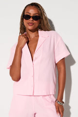 cotton voile resort shirt