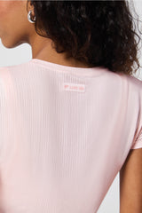 luxe360 rib baby tee