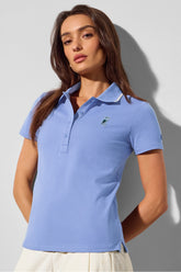 pique polo shirt