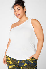 esme one shoulder tank