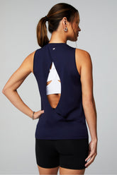 dry-flex open back tank