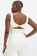 oasis twist built-in bra tank